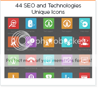 44 seo and technologies icons