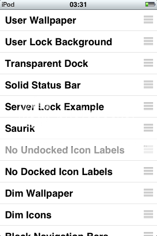 Winterboard para Ipod Touch 3G Winterboard para Ipod Touch 3G
