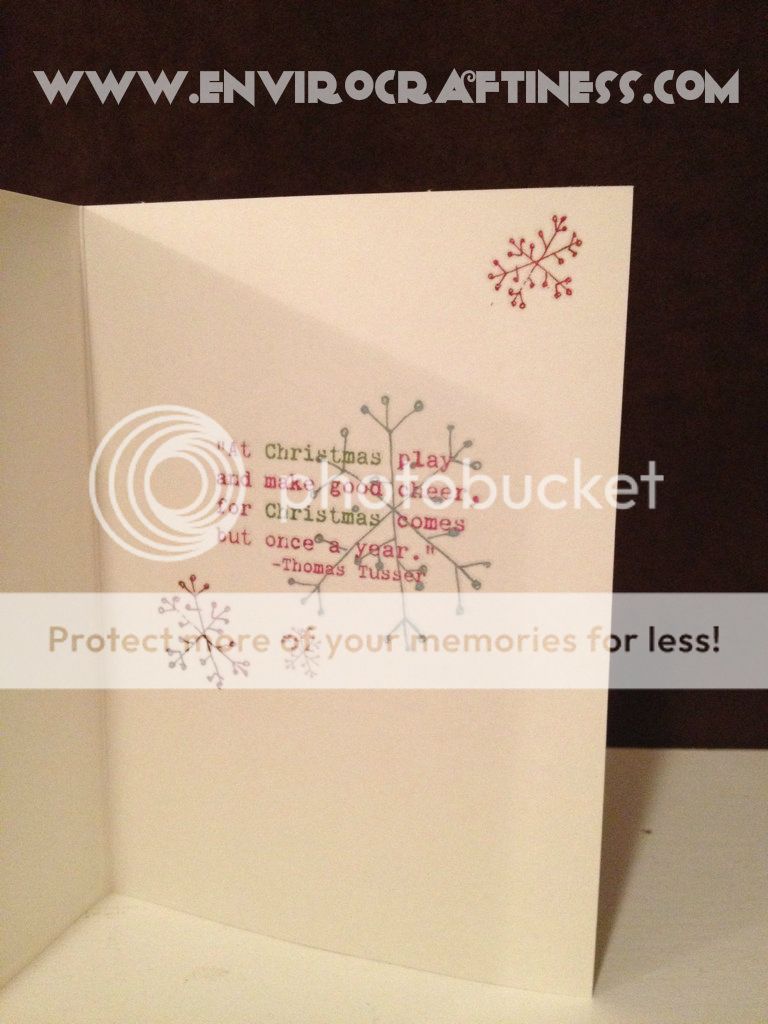 snow days christmas card interior, Uploaded from the Photobucket iPhone App