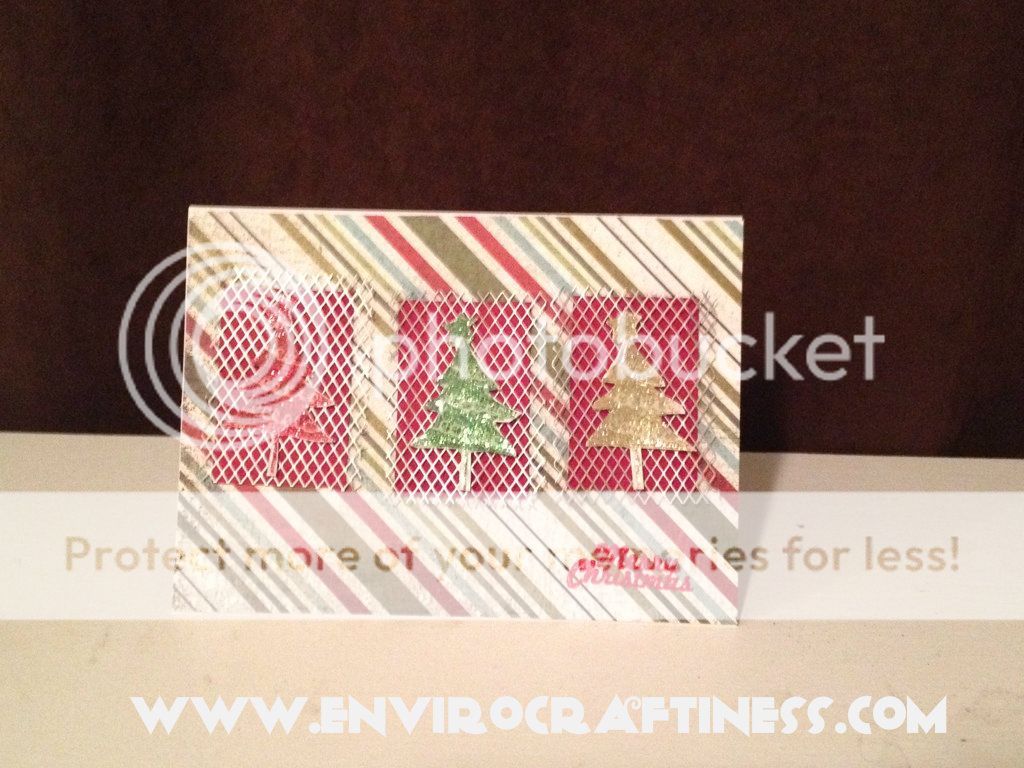 Christmas tree card, Uploaded from the Photobucket iPhone App