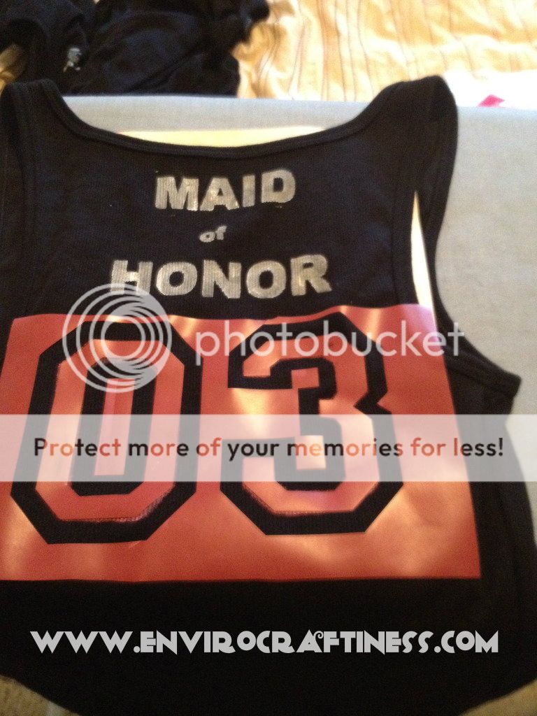 Maid of Honor tank top