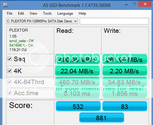 Why are my write speeds so slow with my new SSD? | Tom's Hardware Forum